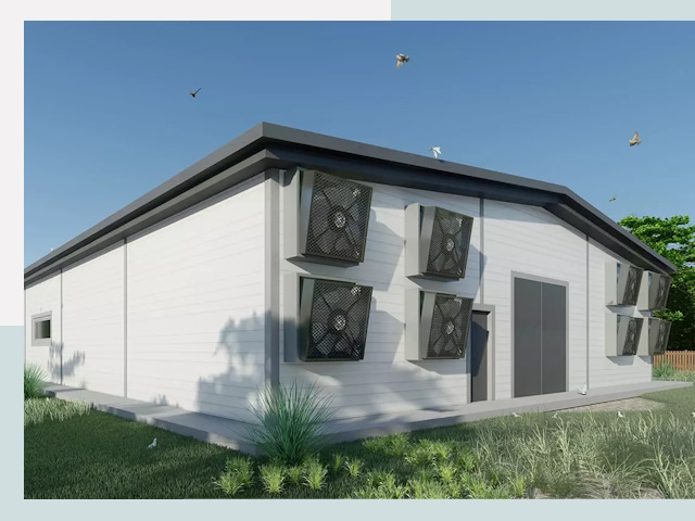 Строительство птичников в Добрянке