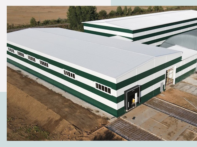 Строительство овощехранилищ в Добрянке