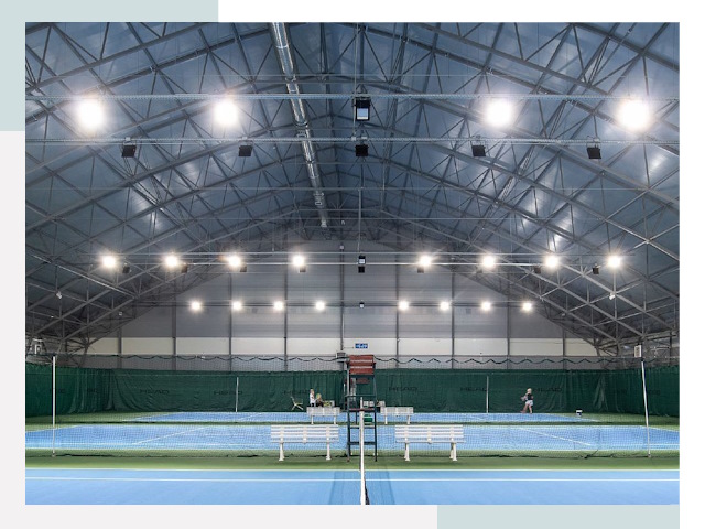 Строительство теннисных кортов в Добрянка от 606 руб.