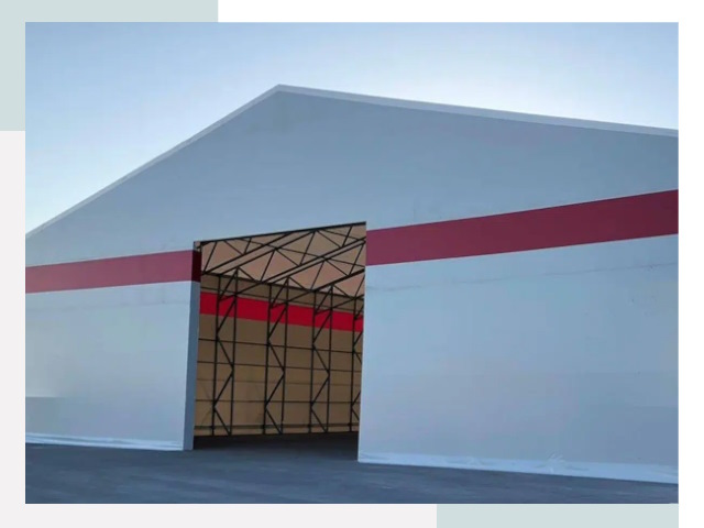 Быстровозводимые ангары в Добрянке