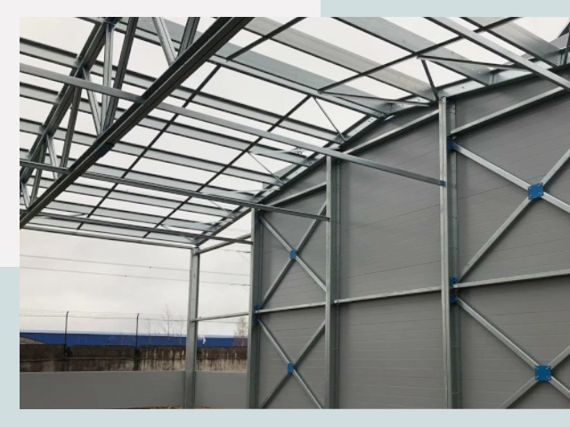 Каркасные ангары от СтальСтрой-Дбр по цене от 606 руб.
