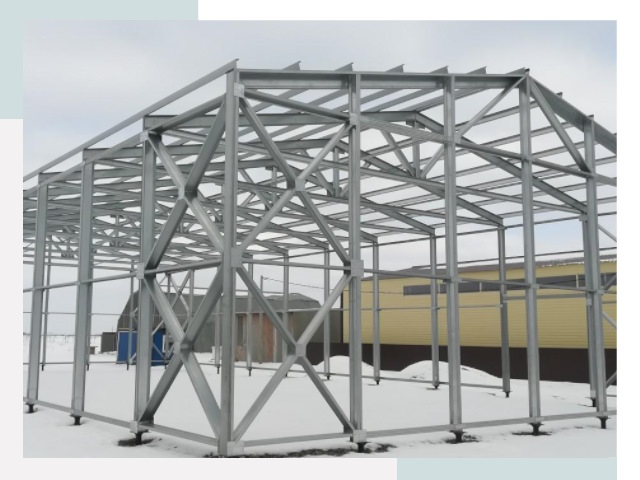 Каркасные ангары в Добрянке