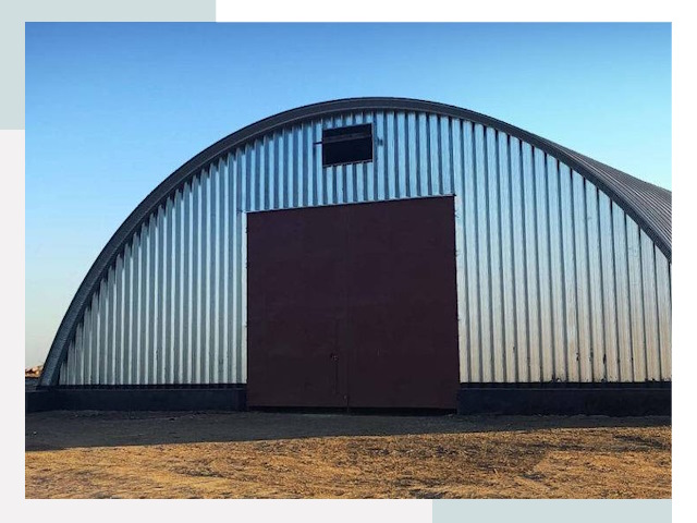Арочные ангары в Добрянке