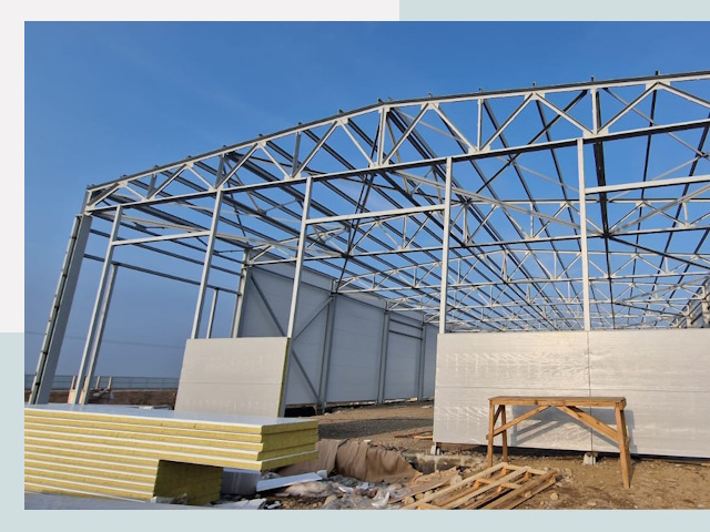 Утепленные ангары в Добрянка от 606 руб. за м²