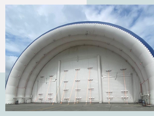 Пневмокаркасные ангары от СтальСтрой-Дбр по цене от 606 руб.