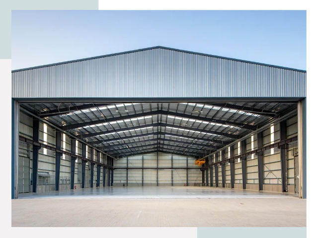 Большие ангары в Добрянке