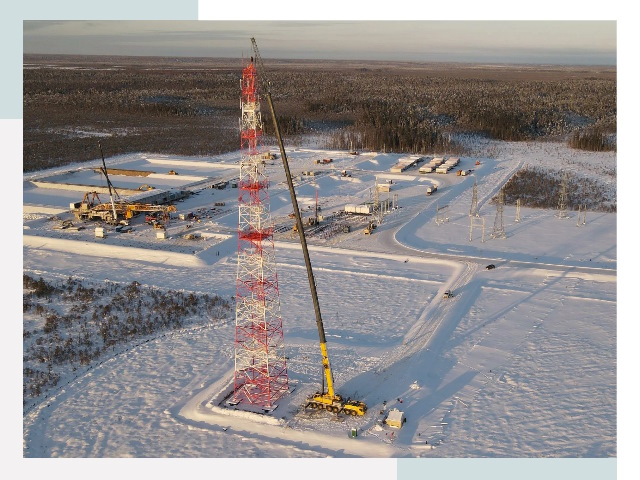 Мачты связи в Добрянке