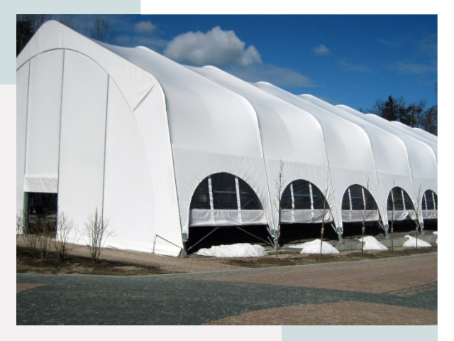 Каркасно-тентовые сооружения в Добрянке