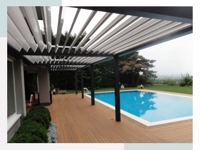 Перголы в Добрянке