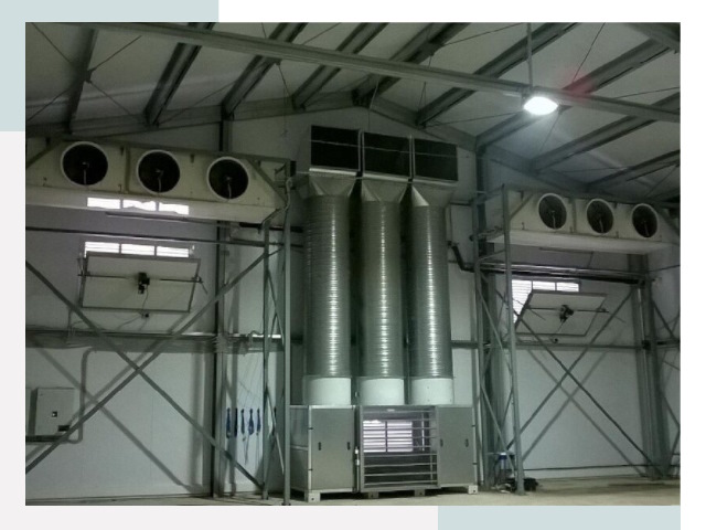 Инженерные системы для ангаров в Добрянке