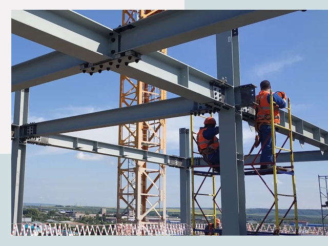 Монтаж металлоконструкций в Добрянке