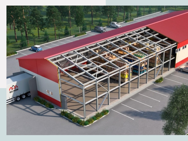 Проектирование ангаров в Добрянке от 606 руб.